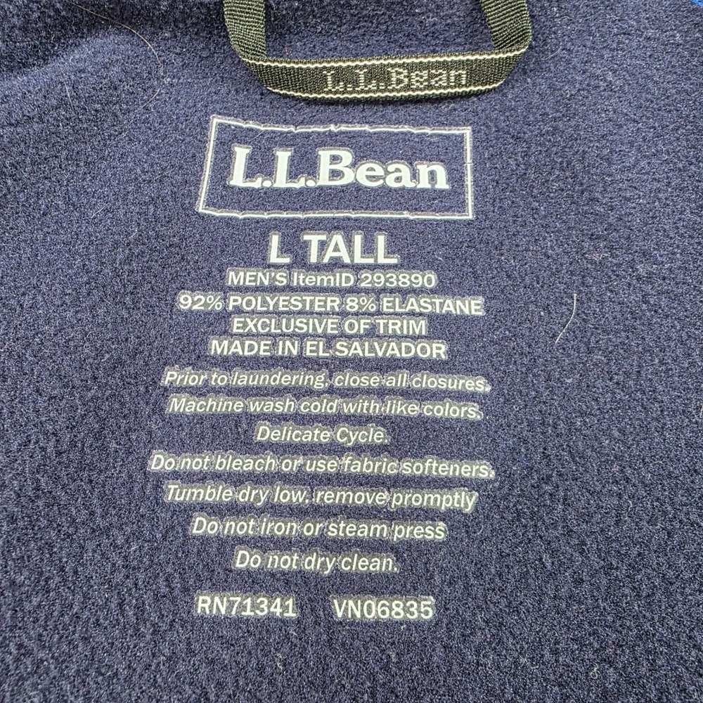 L.L.Bean Full Zip Jacket Softshell Lightweight At… - image 5